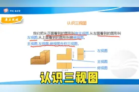 投影与视图概念详解，认识三视图的概念视频封面