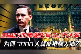 辛亥革命时清朝还有60万大军，为何武昌起义3000人，就能推翻大清