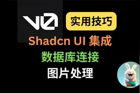 V0 实用技巧：Shadcn UI 集成、图片处理、数据库连接，实战演示