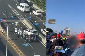 株洲车辆失控致多人伤亡事发前监控：肇事车辆被追尾冲向对向车道视频封面
