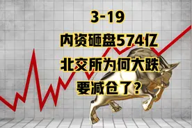 内资砸盘574亿，北交所个股为何重挫？谈谈几点看法！视频封面