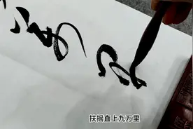 大鹏一日同风起，扶摇直上九万里。——李白《上李邕》视频封面