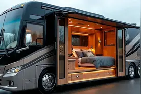 一辆普通的大巴，经过改造竟然变成奢华房车！看完震惊了！