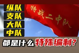 纵队、支队、大队，中队，都是什么特殊部队编制