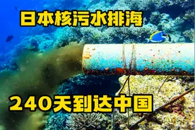 日本核污水排海，只要240天到达中国，1200天后覆盖北太平洋