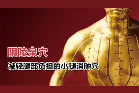 小穴位大健康（54）阴陵泉穴——减轻腿部负担的小腿消肿穴