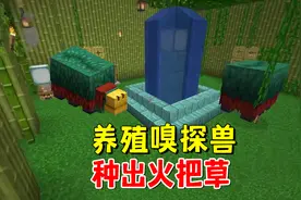 我的世界1.20联机84：养殖嗅探兽，我种出了火把花和瓶子草