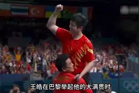 皓月繁星一路生花，樊振东历时2862天的大满贯，巴黎圆梦