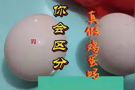 你会区分真假鸡蛋吗？