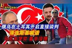 俄乌在土耳其开启直接谈判，泽连斯基喊话，马克龙哭穷，普京没理视频封面