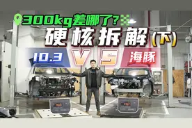 硬核拆解大比拼！ID.3 VS海豚300kg车重差在哪？（下）视频封面