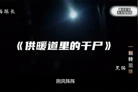 曾因太恐怖被《今日说法》下架的《供暖道里的干尸》