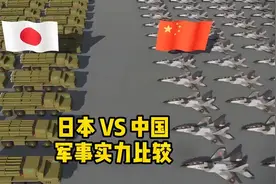 日本与中国军事实力比较2025年，日本VS中国军力对比