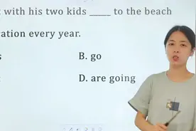 初中考题：关于go在句中的用法，仔细判断，认真辨认视频封面