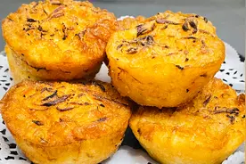 特色小吃油墩子，外酥里嫩嘎嘎香，面糊调制有秘诀，比买的还好吃