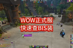 正式服地心之地快速查询毕业装备插件小技巧