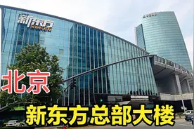 俞敏洪在北京中关村的新东方总部大楼，年收入超200亿元，有钱视频封面