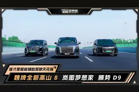 魏牌全新高山 8、岚图梦想家、腾势 D9 谁才是智能辅助驾驶天花板