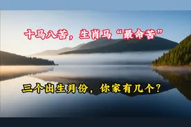 十马八苦，生肖马“最命苦”的三个出生月份，你家有几个视频封面
