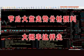 A股10月1日大盘走势分析预判！节后大概率这样走！