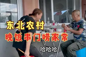 东北农村爱串门，从小狗崽唠到咋赚钱，一顿手擀面老哥喝二两视频封面