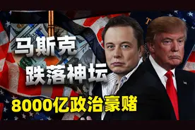 马斯克跌落神坛：8000亿背后的政治豪赌，特朗普为何冷眼旁观？视频封面