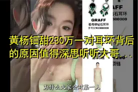 黄杨钿甜230万一对耳环背后的原因值得深思听听大哥怎么说 1视频封面