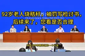 92岁老人烧秸秆，后续来了视频封面