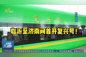 临沂至济南间首开复兴号！满足两地旅客出行需求，途经这些站点