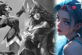 《如果可以》 #ai翻唱  #lol  #金克丝  #如果可以视频封面