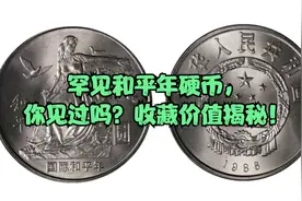 罕见和平年硬币，你见过吗？收藏价值揭秘！视频封面