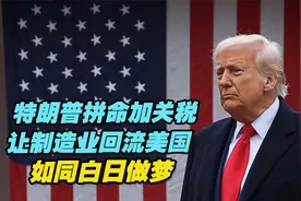 特朗普拼命加关税让制造业回流美国，如同白日做梦视频封面