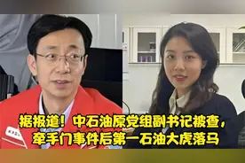 据报道！中石油原党组副书记被查，牵手门事件后第一石油大虎落马视频封面