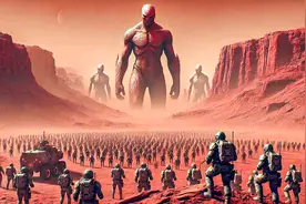 宇航员来到火星，意外发现人类的祖先，他们竟是十亿年前的外星人视频封面