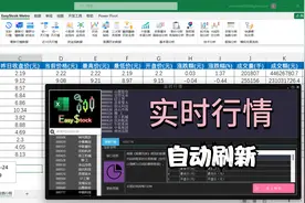 有粉丝问我，Excel可以实时自动获取最新股票行情吗？当然可以！视频封面