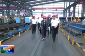 泰安市矿山装备及工程机械产业链领导带队来新泰市现场办公视频封面
