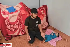 内马特感觉到高兴，因为婆婆承诺会照顾孩子