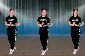 流行广场舞《老年迪斯科》动感欢快DJ版，火爆64步附分解