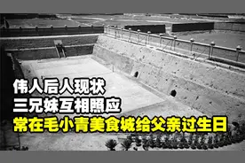 伟人后人现状，三兄妹互相照应，常在毛小青美食城给父亲过生日