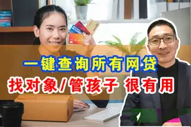 一键查询所有网贷，找对象管孩子，这很有用视频封面