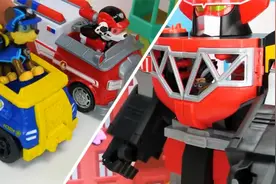 科学怪人偷走机器人，整个城市都变成灰色，看汪汪队怎么对付他