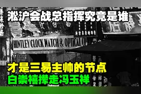 淞沪会战总指挥究竟是谁？白崇禧撵走冯玉祥，才是三易主帅的节点视频封面