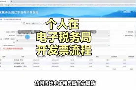 个人在电子税务局开发票流程视频封面