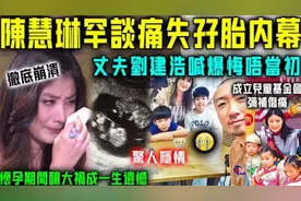 陈慧琳罕谈痛失两女内幕！怀孕期间丈夫酿大祸，成二人一生遗憾！视频封面