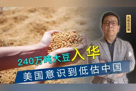 240万吨大豆入华，特朗普没想到中不怕脱钩，美财长发出面谈邀请视频封面