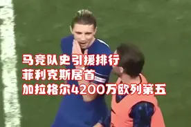 马竞队史引援排行：菲利克斯居首，加拉格尔4200万欧列第五视频封面