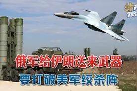 绍伊古要指挥战斗？俄军给伊朗送来两大武器：打破美军海空绞杀阵