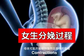 女生分娩全过程 #分娩  #三维动画视频 #胎宝宝视频封面
