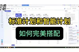 标准计划和智能计划如何搭配