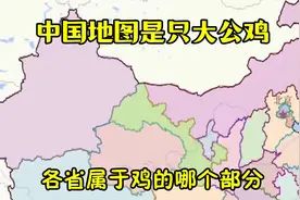 中国地图是只大公鸡，各省属于鸡的哪个部分？视频封面